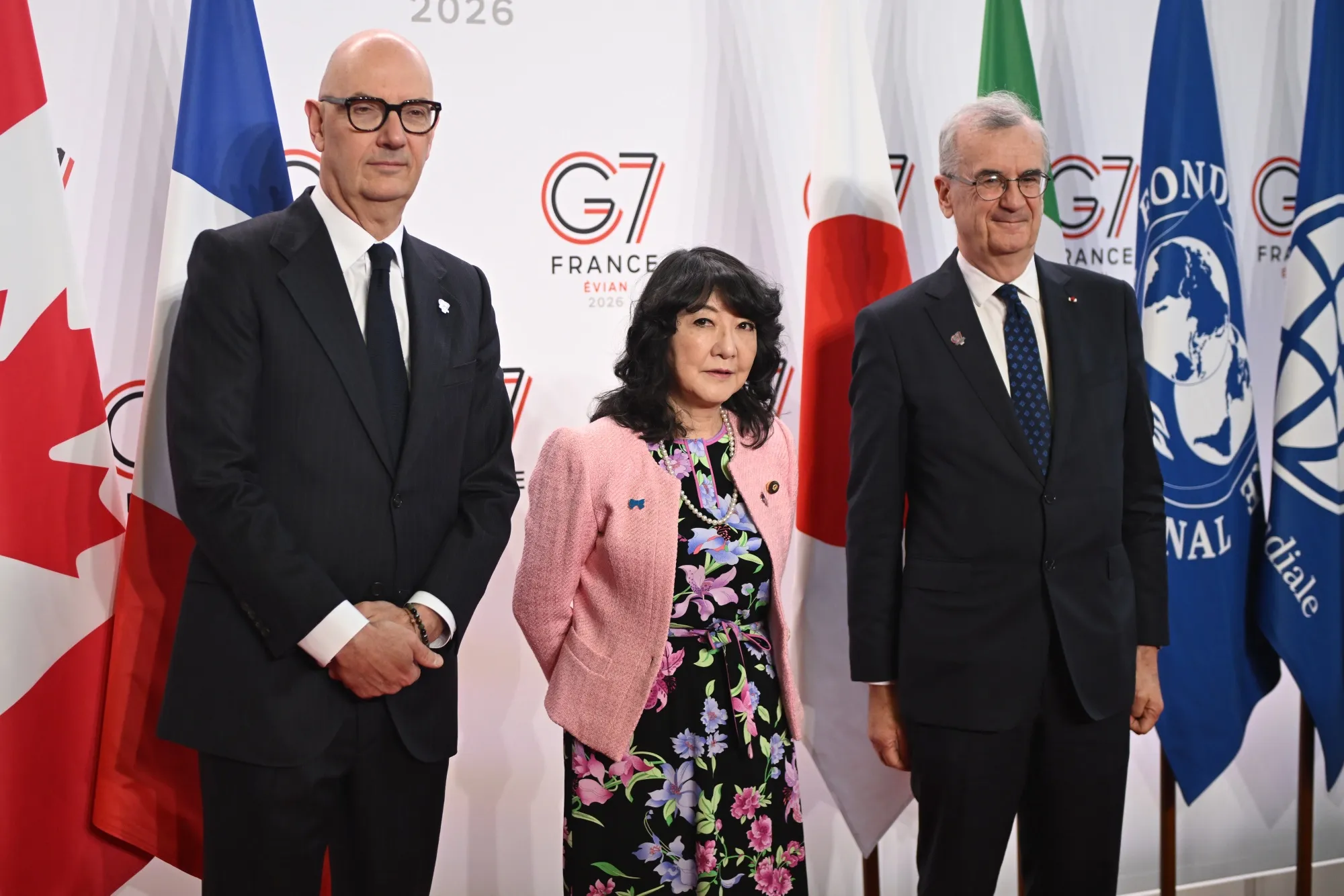 G7会合に出席した片山財務相