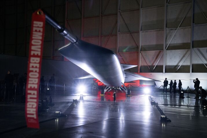 Lockheed Martin Debuts New X-59 Supersonic Plane
