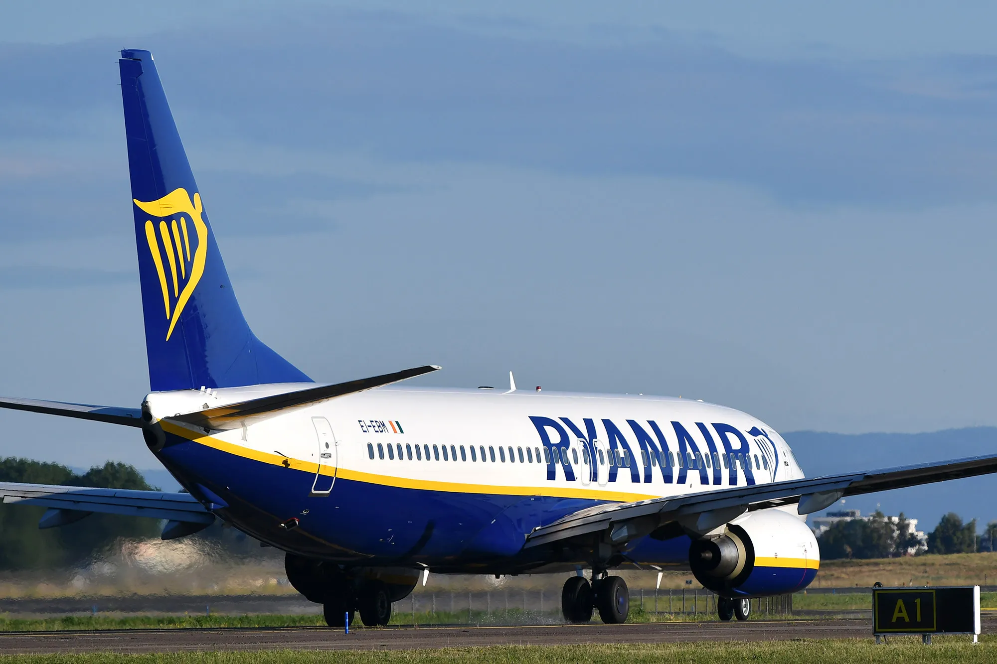 A Ryanair.&nbsp;Boeing 737.&nbsp;