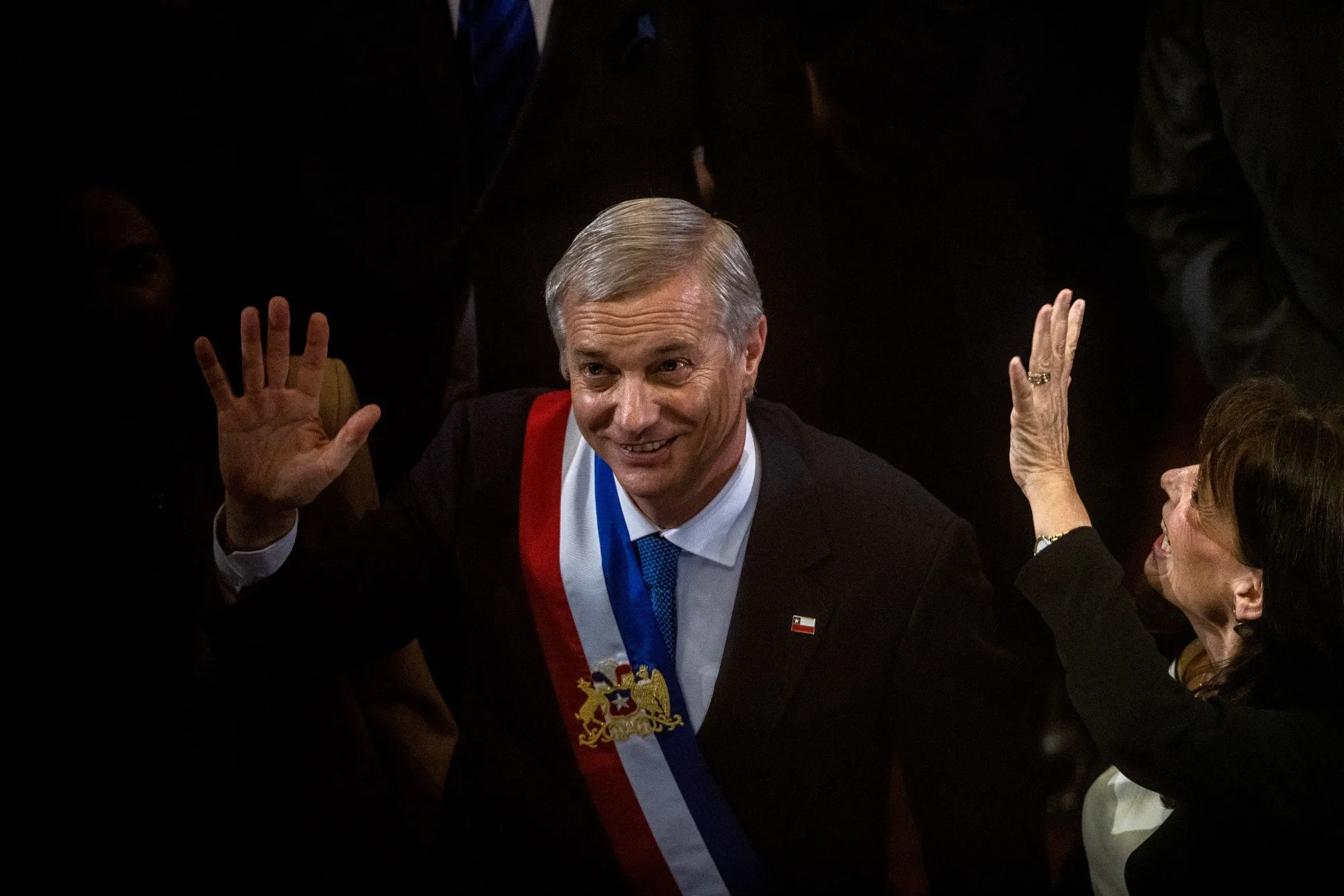 Jose Antonio Kast during an inauguration ceremony at the National Congress in Valparaiso, Chile, on March 11.