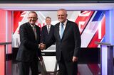 Scott Morrison And Anthony Albanese Take Part In Third Leaders' Debate Ahead Of Federal Election