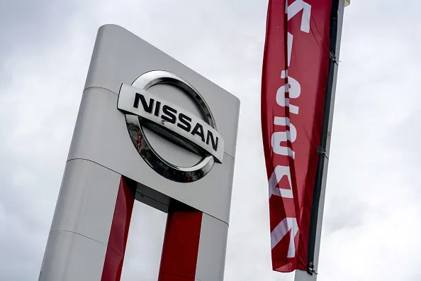 A Nissan Motor Co. Car Dealership Ahead Of Total Vehicle Sales Figures
