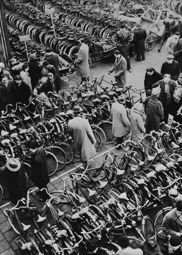 Lost Bicycles At Amsterdam In Holland-The Netherlands-Europe On February 25Th 1959