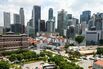 The Singapore skyline.