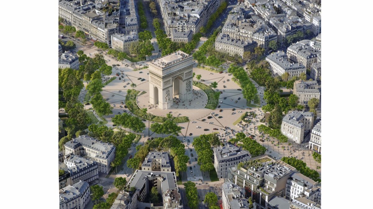 Paris Dreams of a calmer and greener Champs Elysées