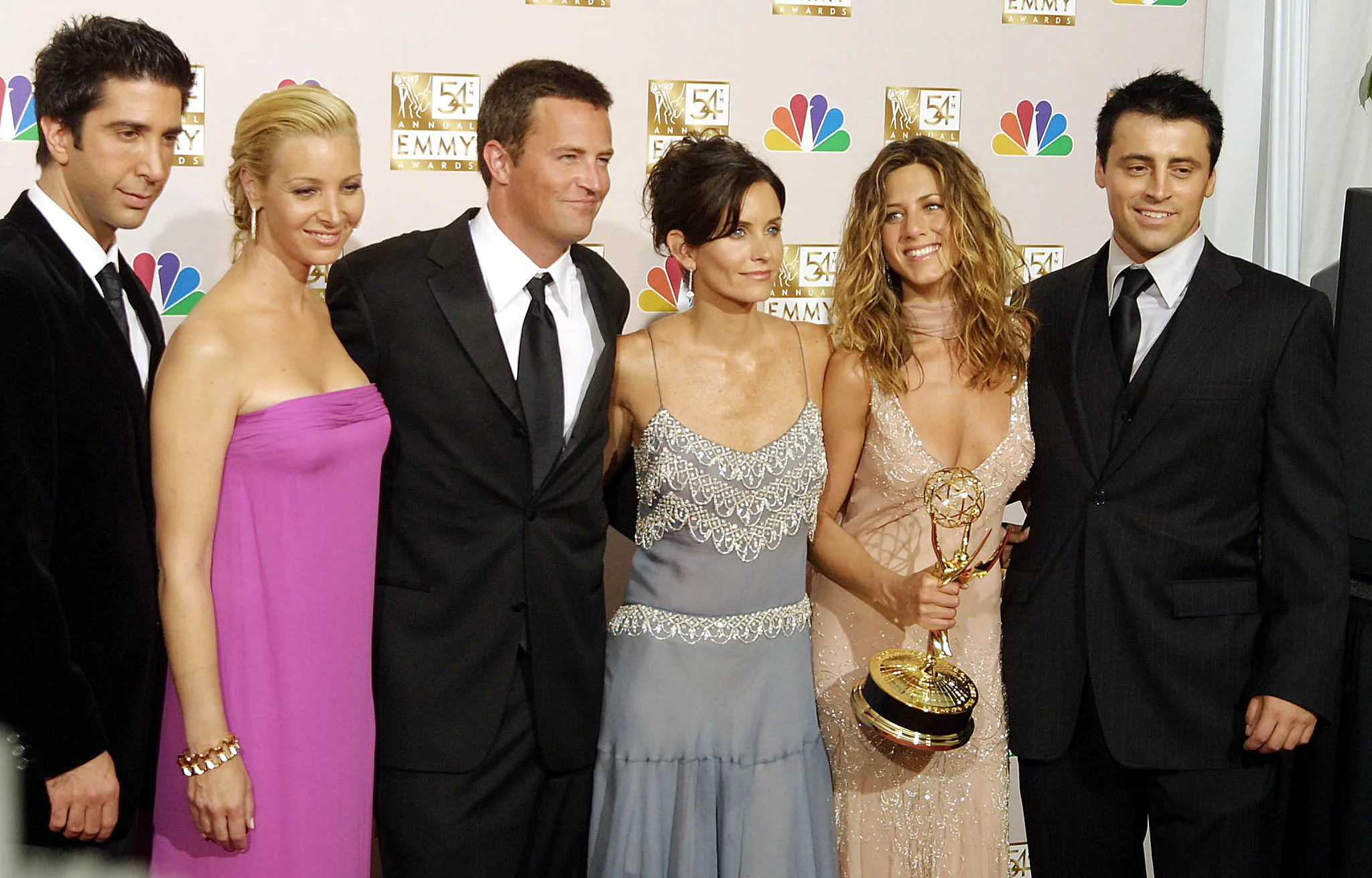 Cast members from "Friends"&nbsp; in 2002.
