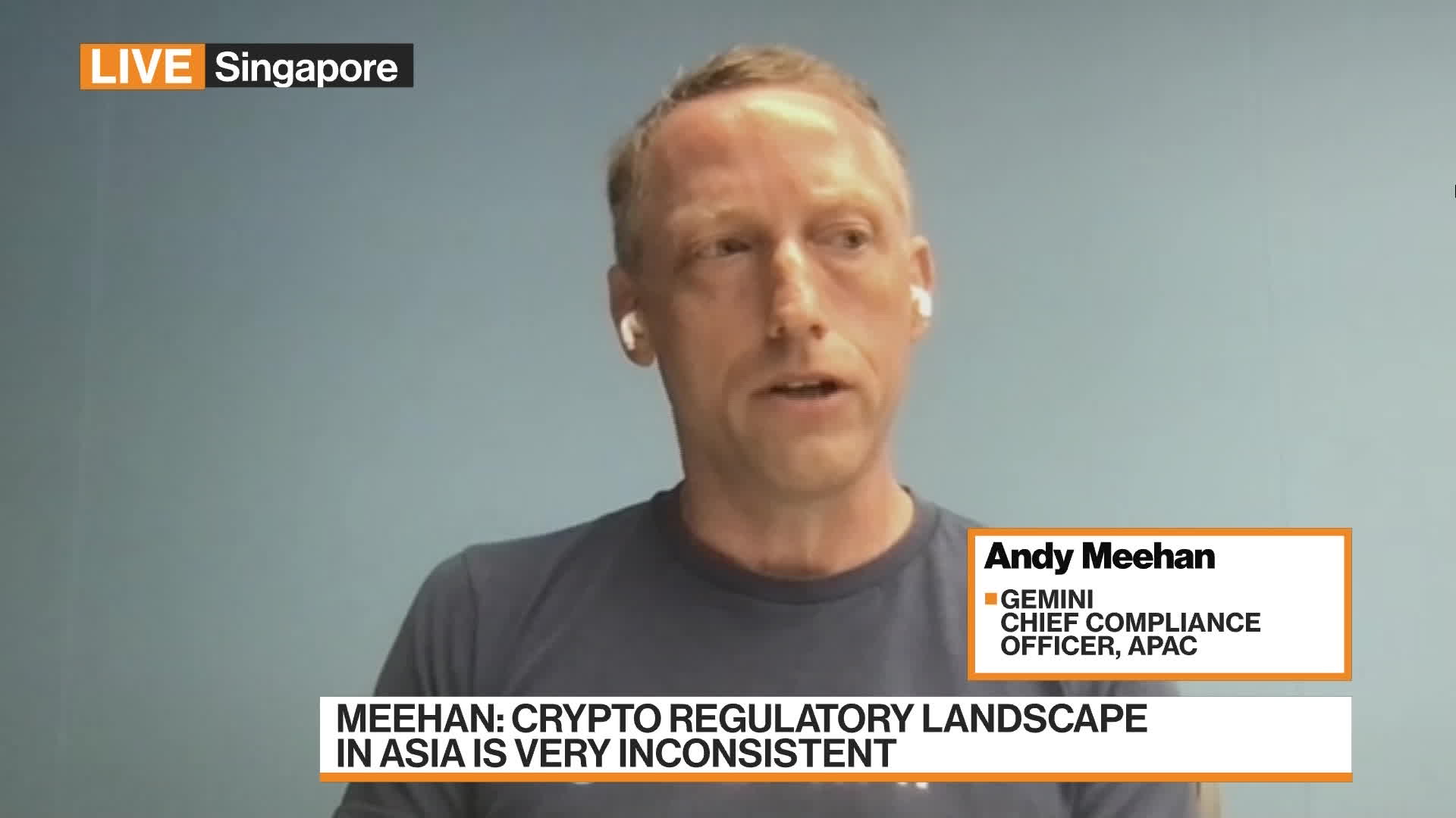 Watch Gemini On Crypto Regulation Landscape In Asia - Bloomberg