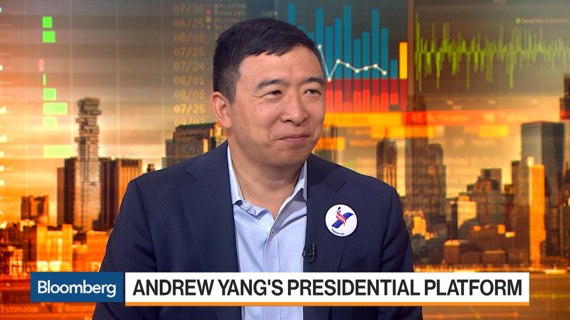 Democratic Presidential Candidate Andrew Yang's Presidential Platform