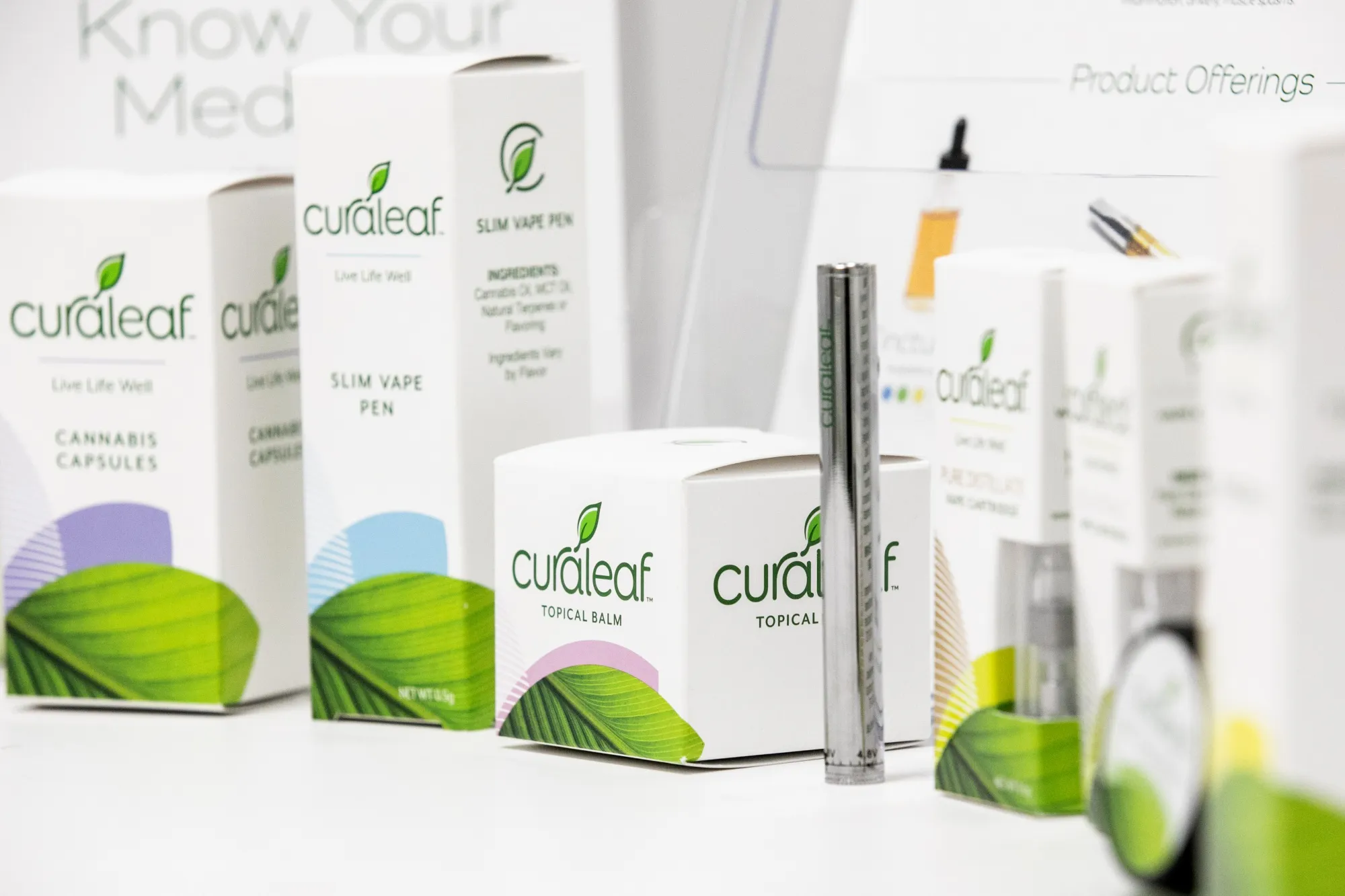Inside A Curaleaf Store As Pot Firm Makes Trading Debut 