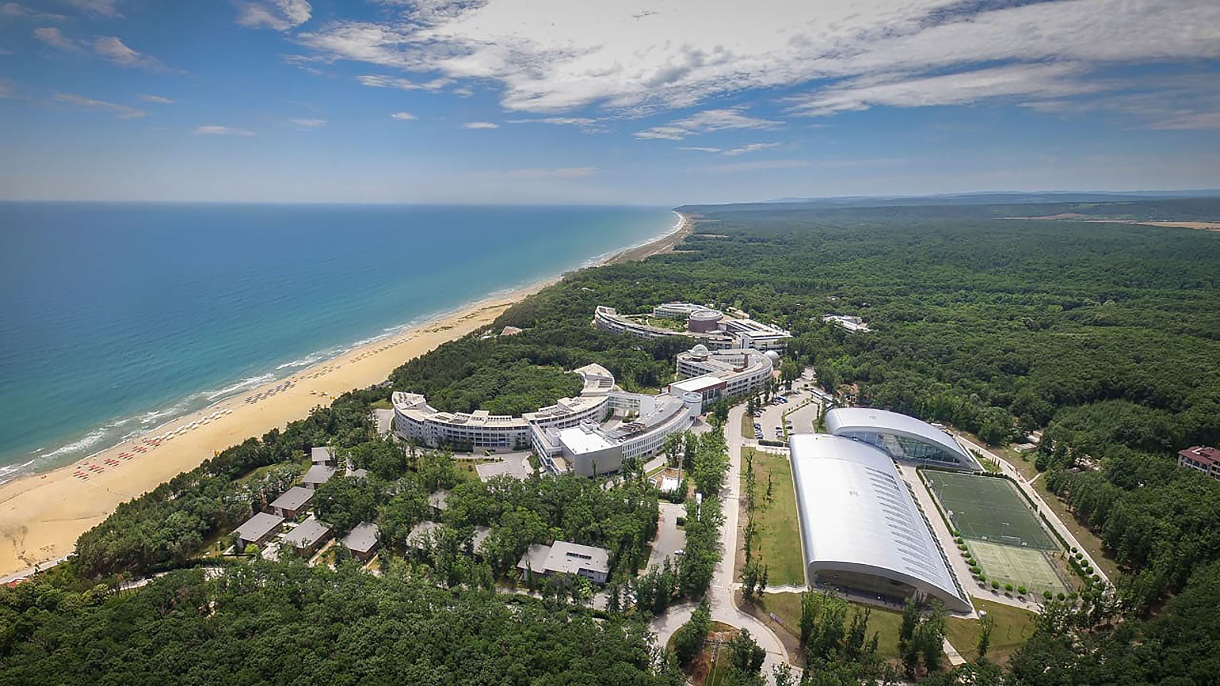 The Kamchia development, known among some locals&nbsp;as “The Russian Complex,” stands on the Black Sea coast in Bulgaria.