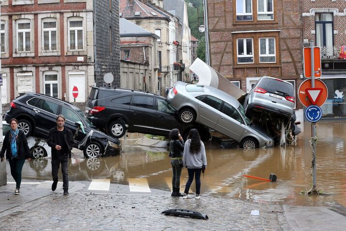 TOPSHOT-BELGIUM-WEATHER-FLOODS