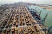Mundra Port in India. 
