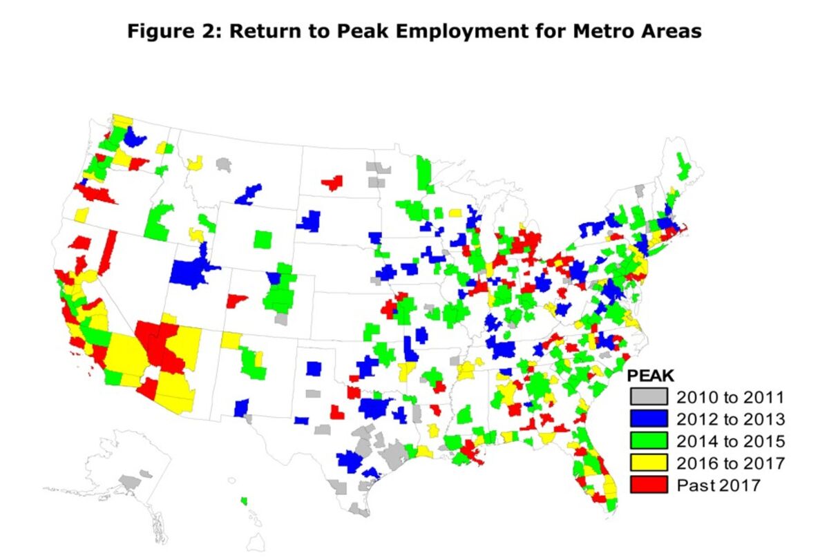 Metro Job Recovery Remains a Long Way Off Bloomberg