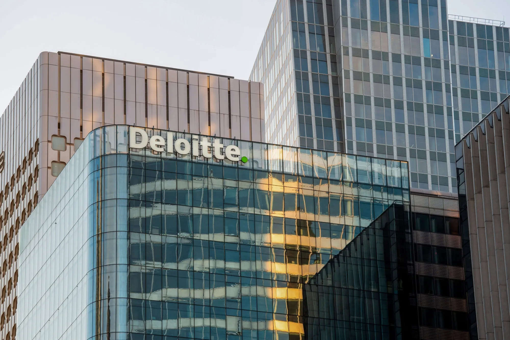 A Deloitte LLP office building.