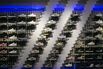 Trainers and footwear sit on display inside an Adidas AG Originals store in Berlin, Germany, on Wednesday, March 4, 2015.
