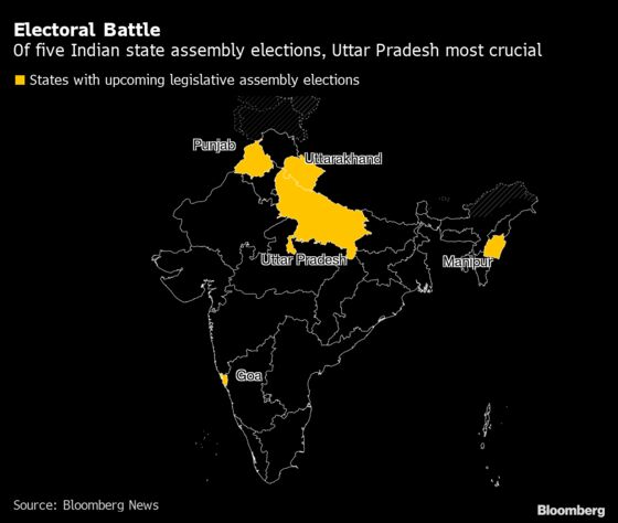 India’s Modi Braces for Tough Local Elections Amid Virus Surge
