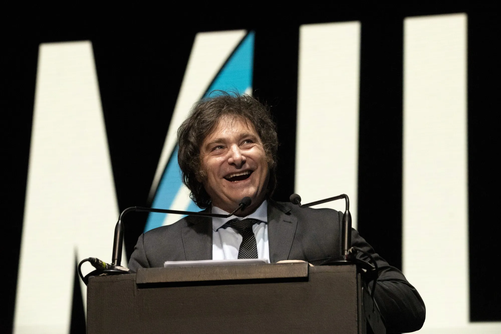 Javier Milei has been leading the race for president of Argentina, with the election set for Oct. 22