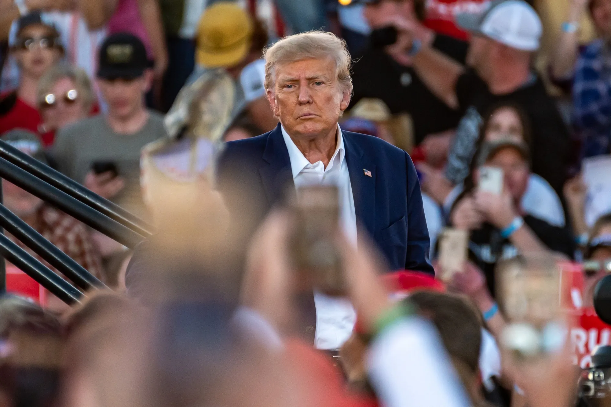 Donald Trump&nbsp;at a campaign event in Waco, Texas, in March.