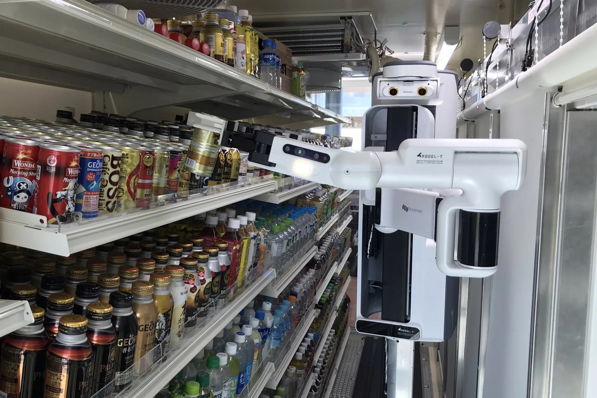 TX SCARA.&nbsp;The robot arms are designed to replenish drinks in refrigerators and are now in mass production, Tokyo-based Telexistence said in a statement Wednesday.&nbsp;