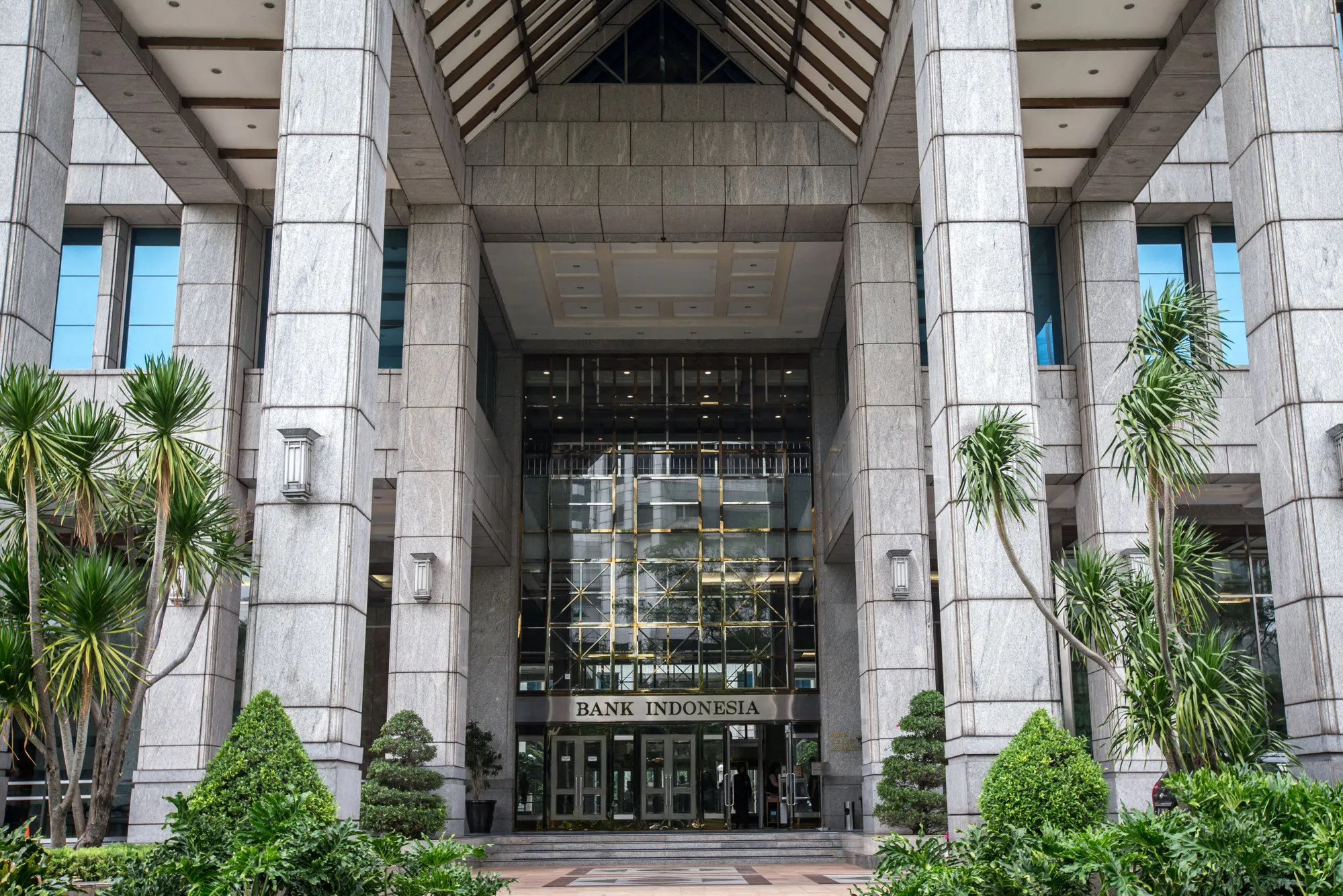 The Bank Indonesia headquarters in Jakarta, Indonesia.