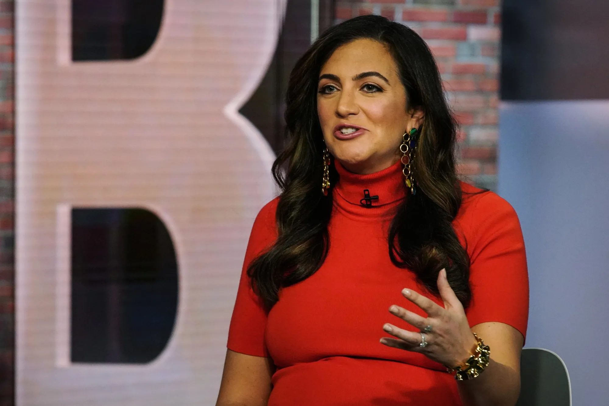 Jennifer Hyman speaks during a Bloomberg Television interview in New York