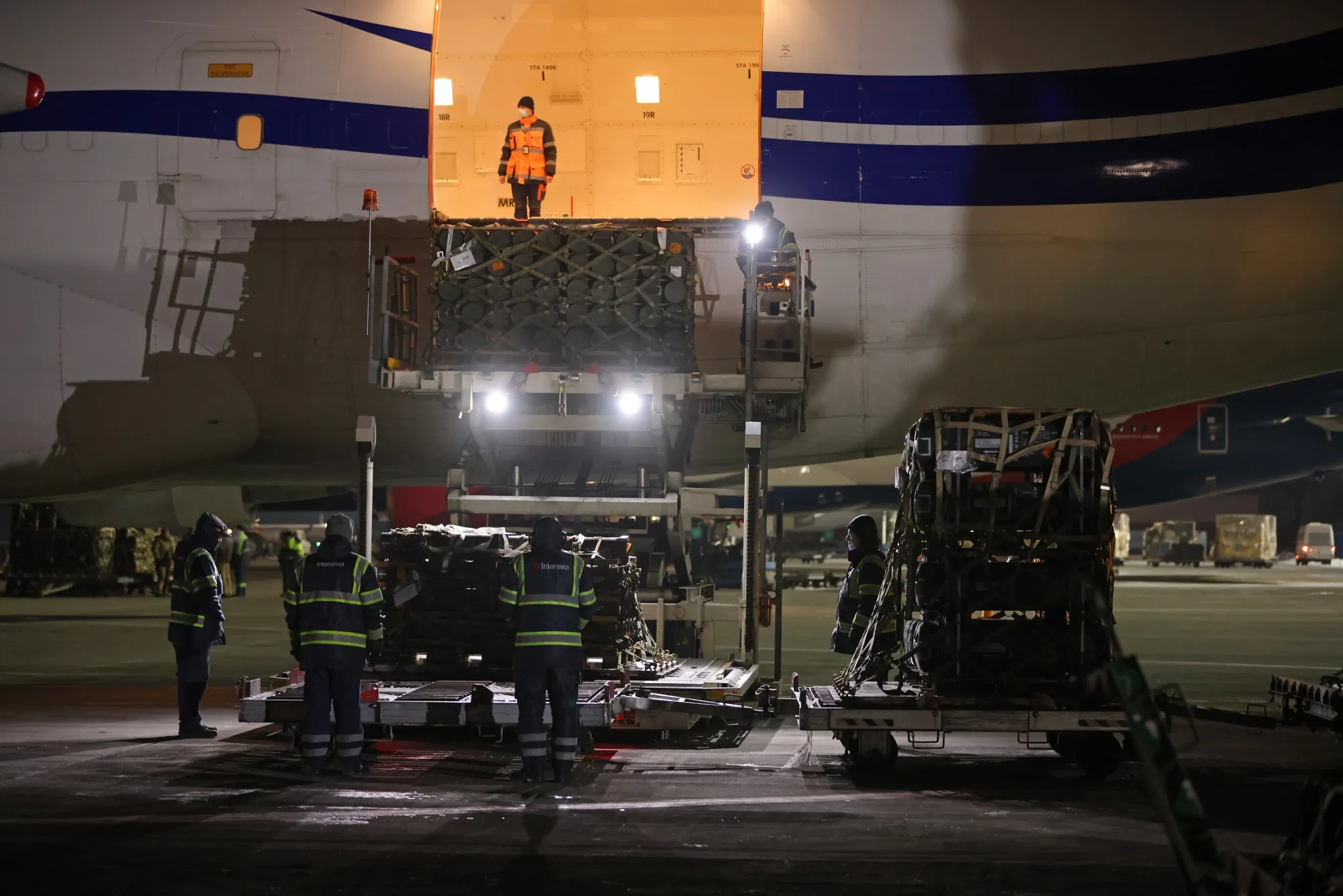 U.S. Delivers Military Hardware To Ukraine