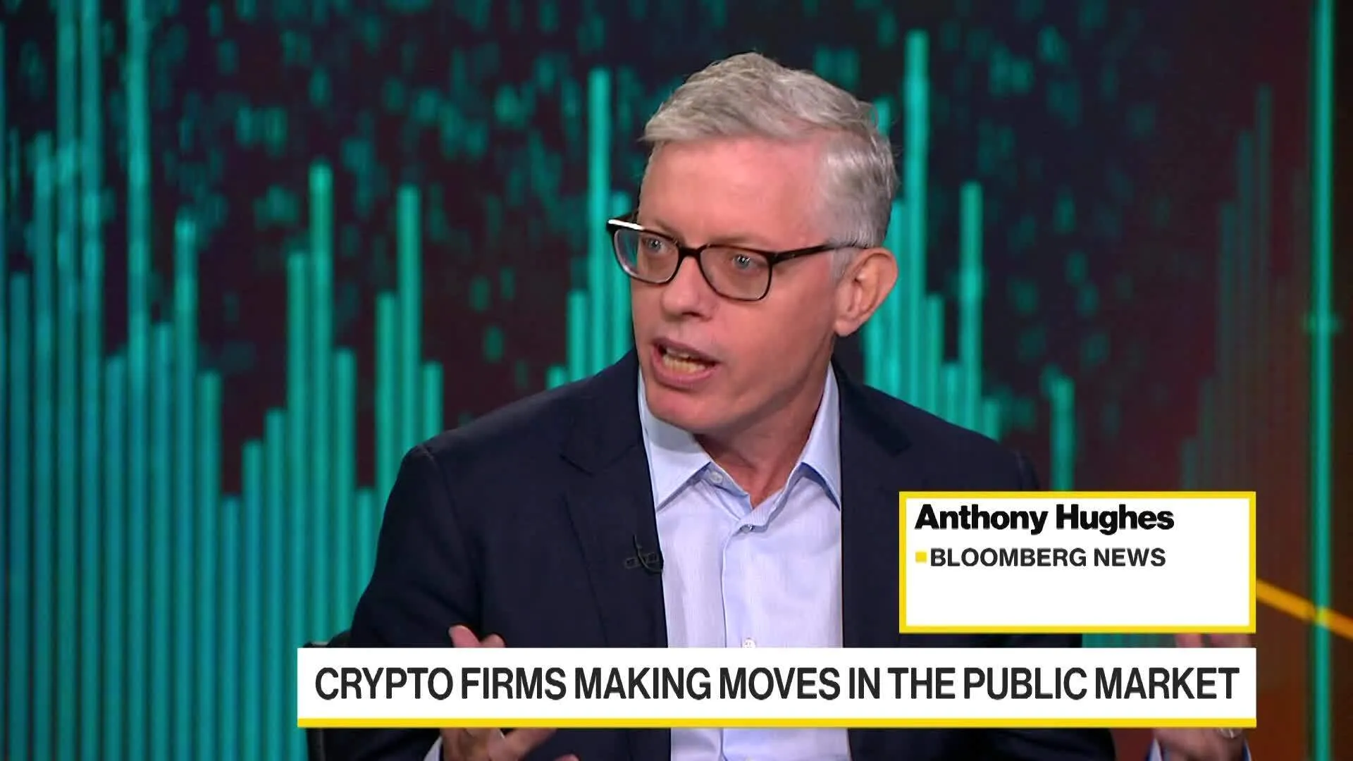 Watch Crypto Firms Making Moves in the Public Market - Bloomberg