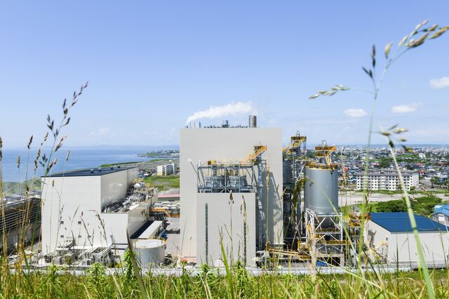 Kushiro Thermal Power Station Co., in Kushiro, Hokkaido, Japan, on Wednesday, July 5, 2023. Photographer: Noriko Hayashi/Bloomberg