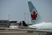 Travelers At Vancouver International Airport 