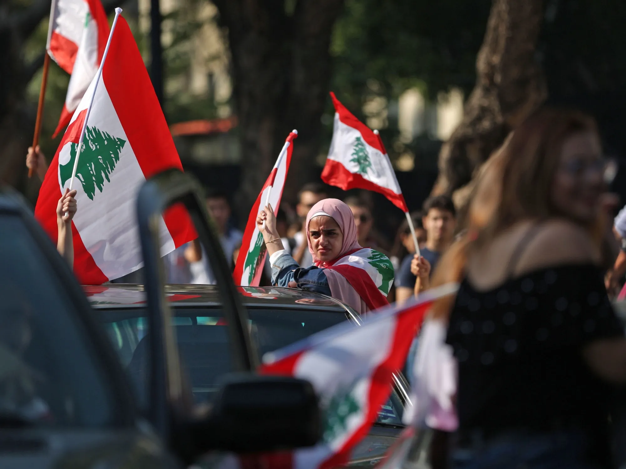 LEBANON-POLITICS-DEMO