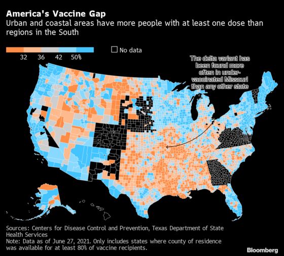Trump Country Rejects Vaccines Despite Growing Delta Threat