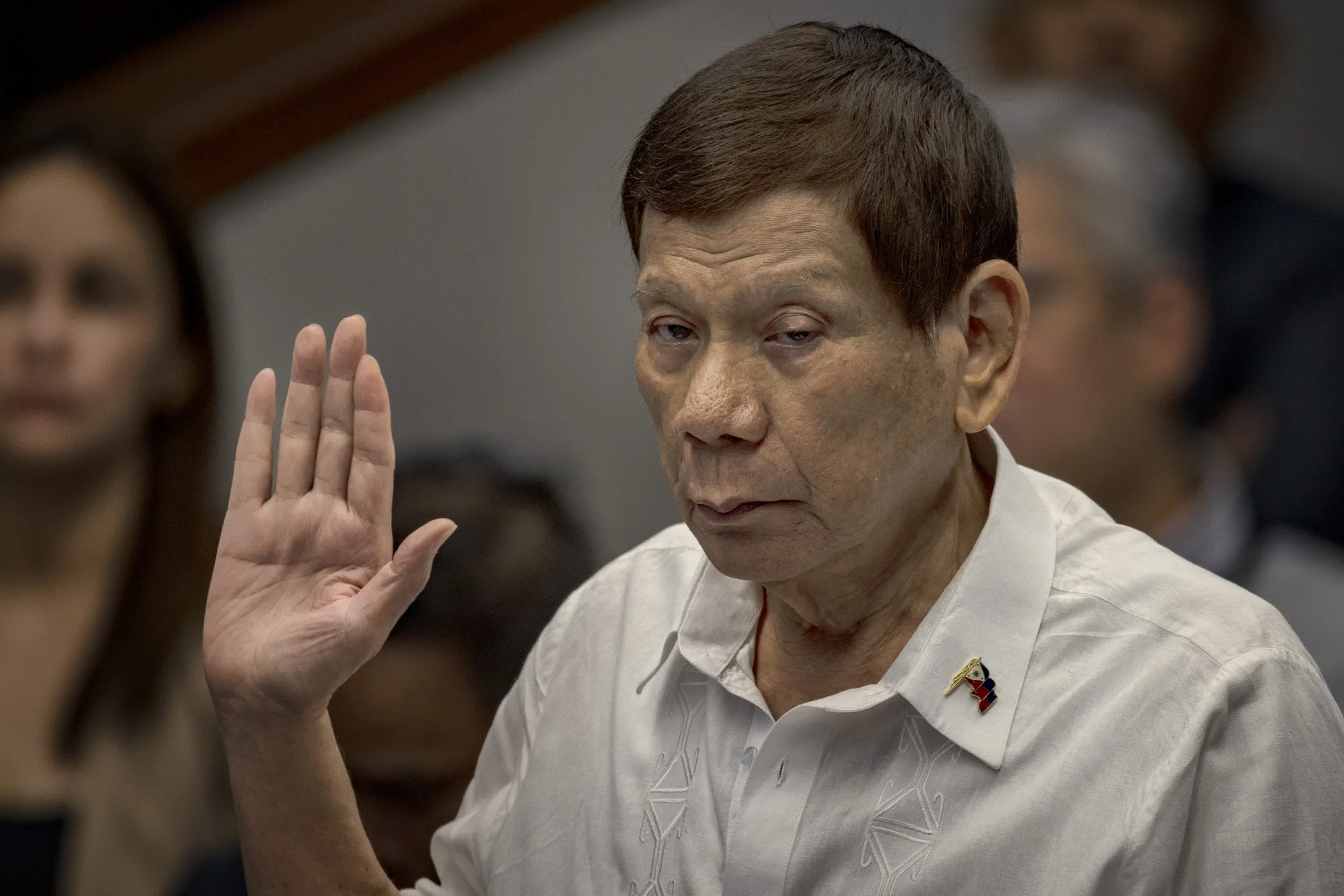 Philippines' Duterte to Skip ICC Hearing, Says He Is 'Frail' - Bloomberg