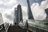 Views of Shanghai As Weekend Covid Testing Blitz Shows Cases Contained