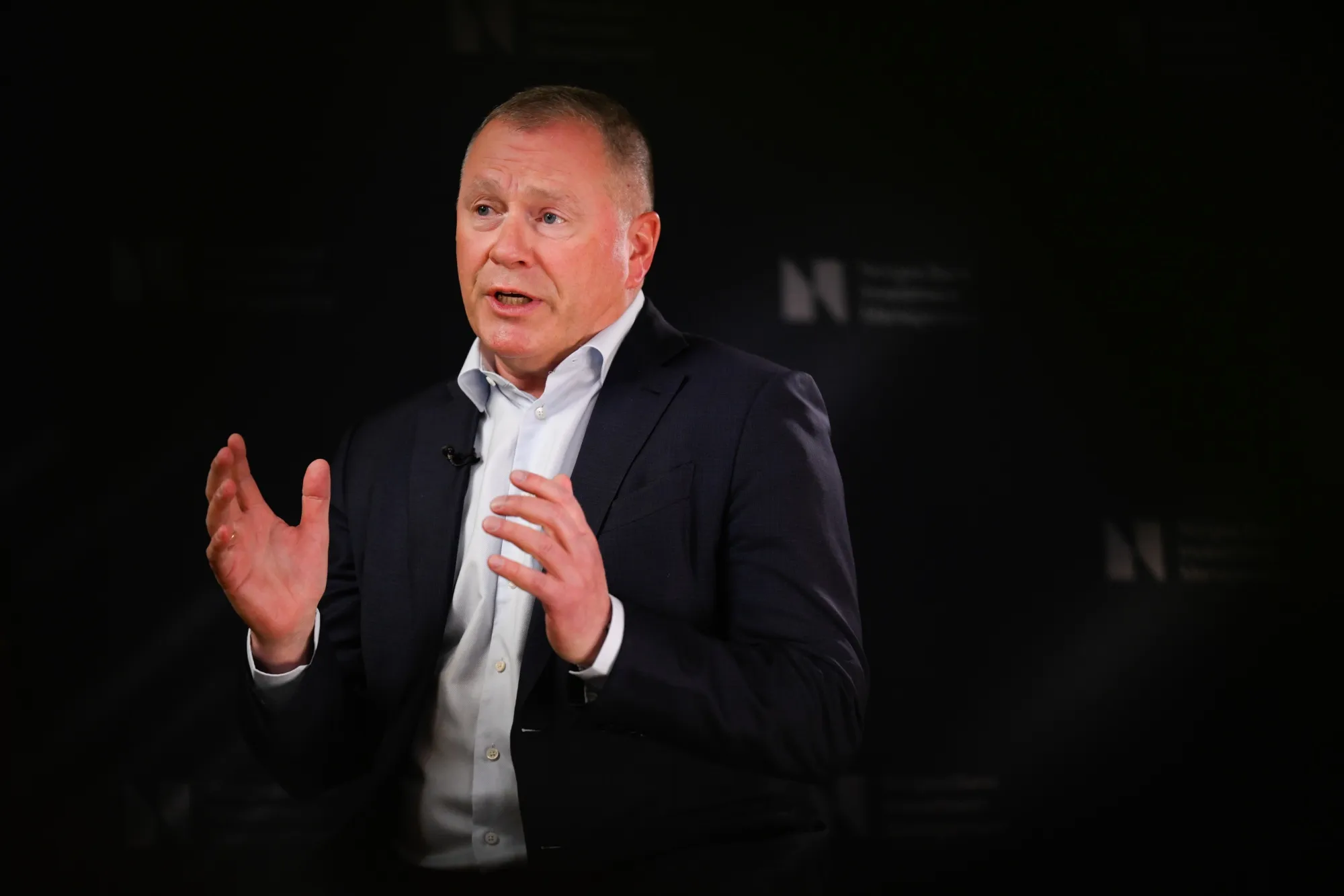 Nicolai Tangen in Oslo, on April 28.