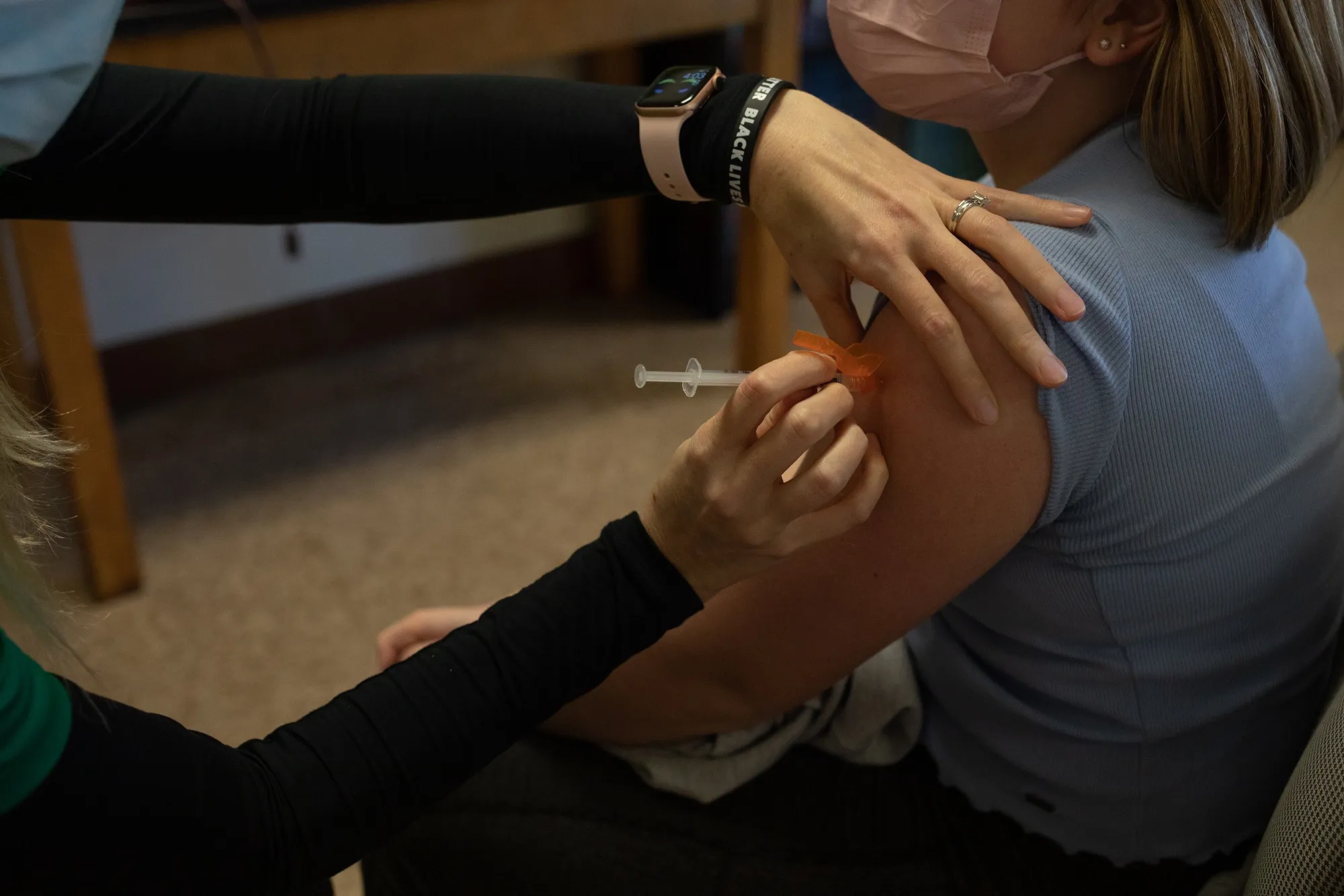 Pediatric Covid-19 Vaccination Clinic At Hazel Park High School