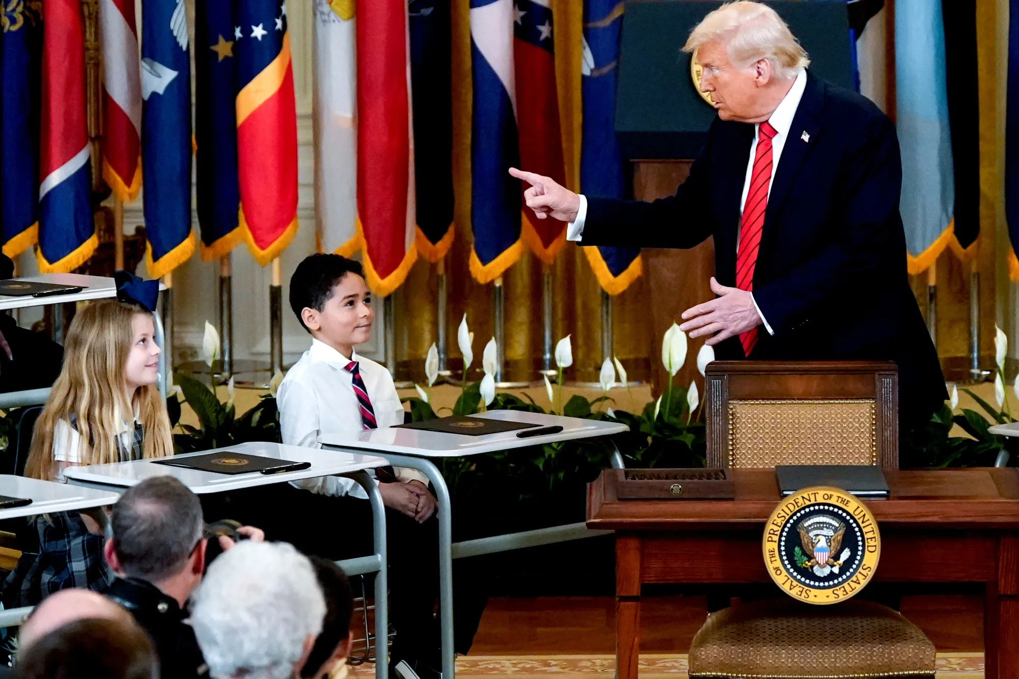 President Trump signed an executive order to largely dismantle the Education Department.