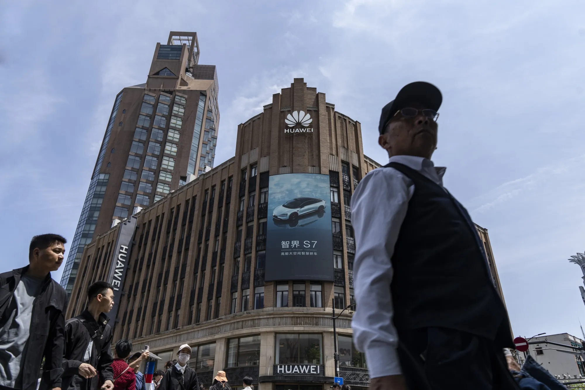 A Huawei Technologies Co. store in Shanghai.