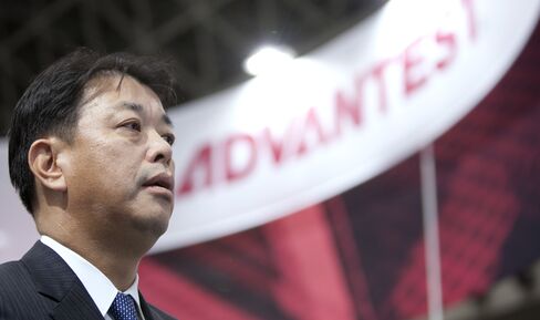 Advantest Corp. President Haruo Matsuno.