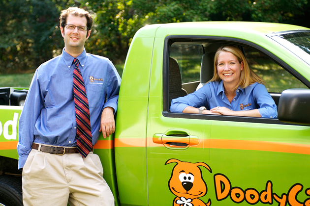 dog poop pickup business