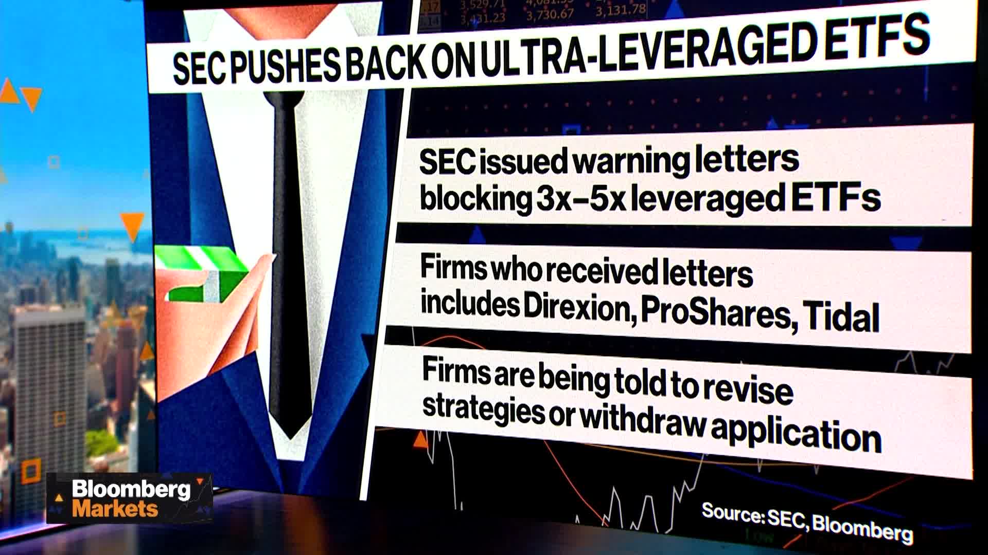 SEC Halts High-leveraged ETF Plans