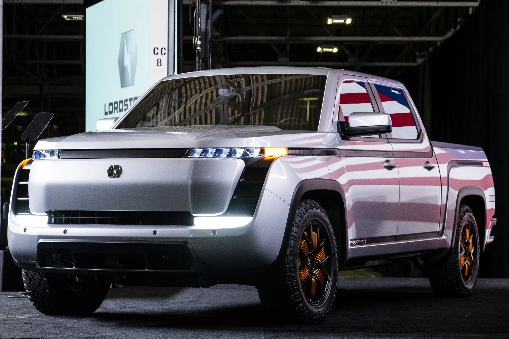 The Lordstown Motors&nbsp;Endurance electric pickup truck.