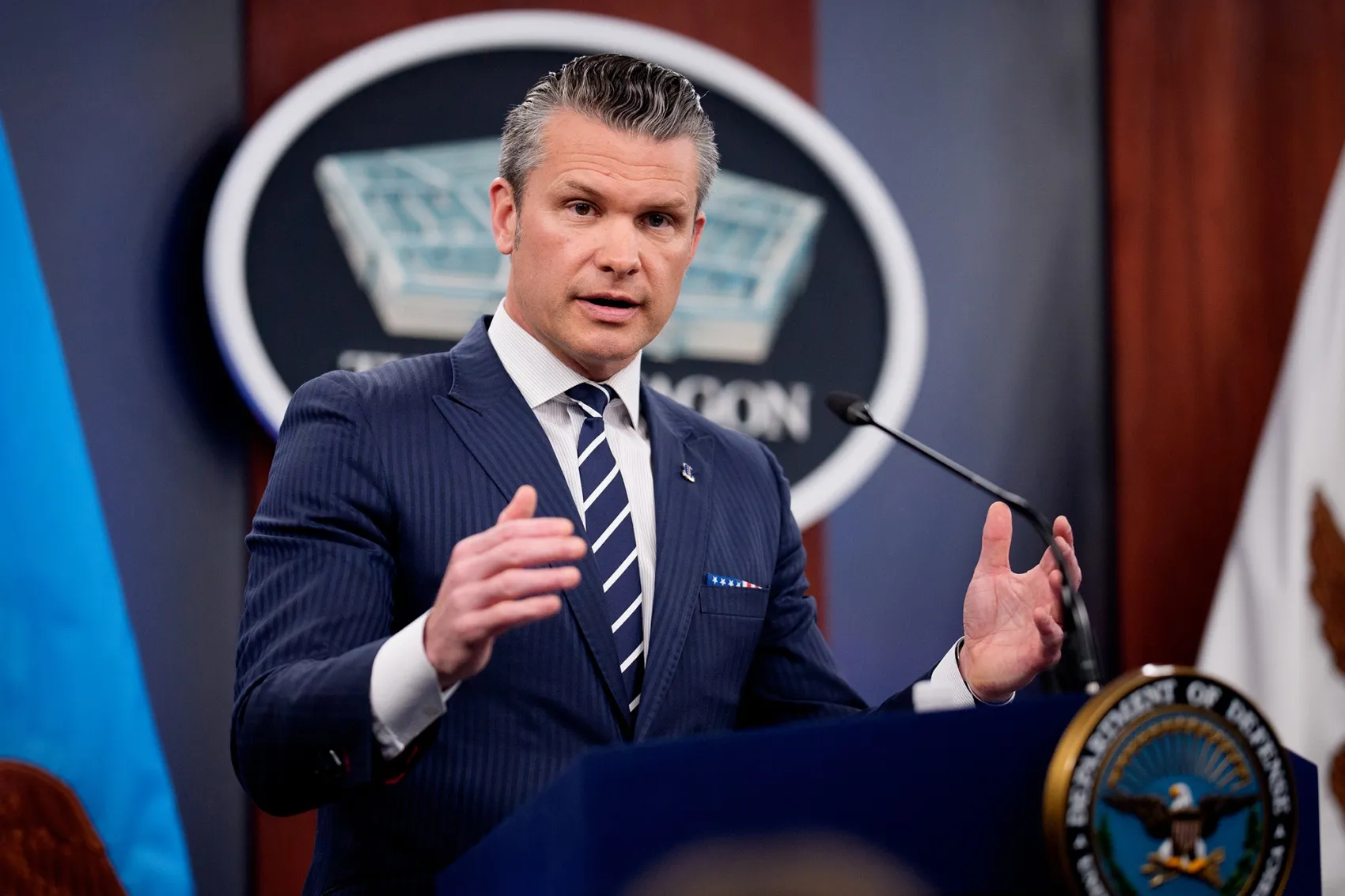 US Defense Secretary Pete Hegseth