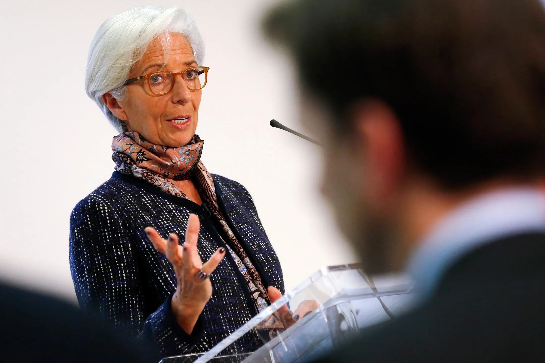 Christine Lagarde, managing director of the IMF.
