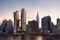 A final rendering of the buildings.