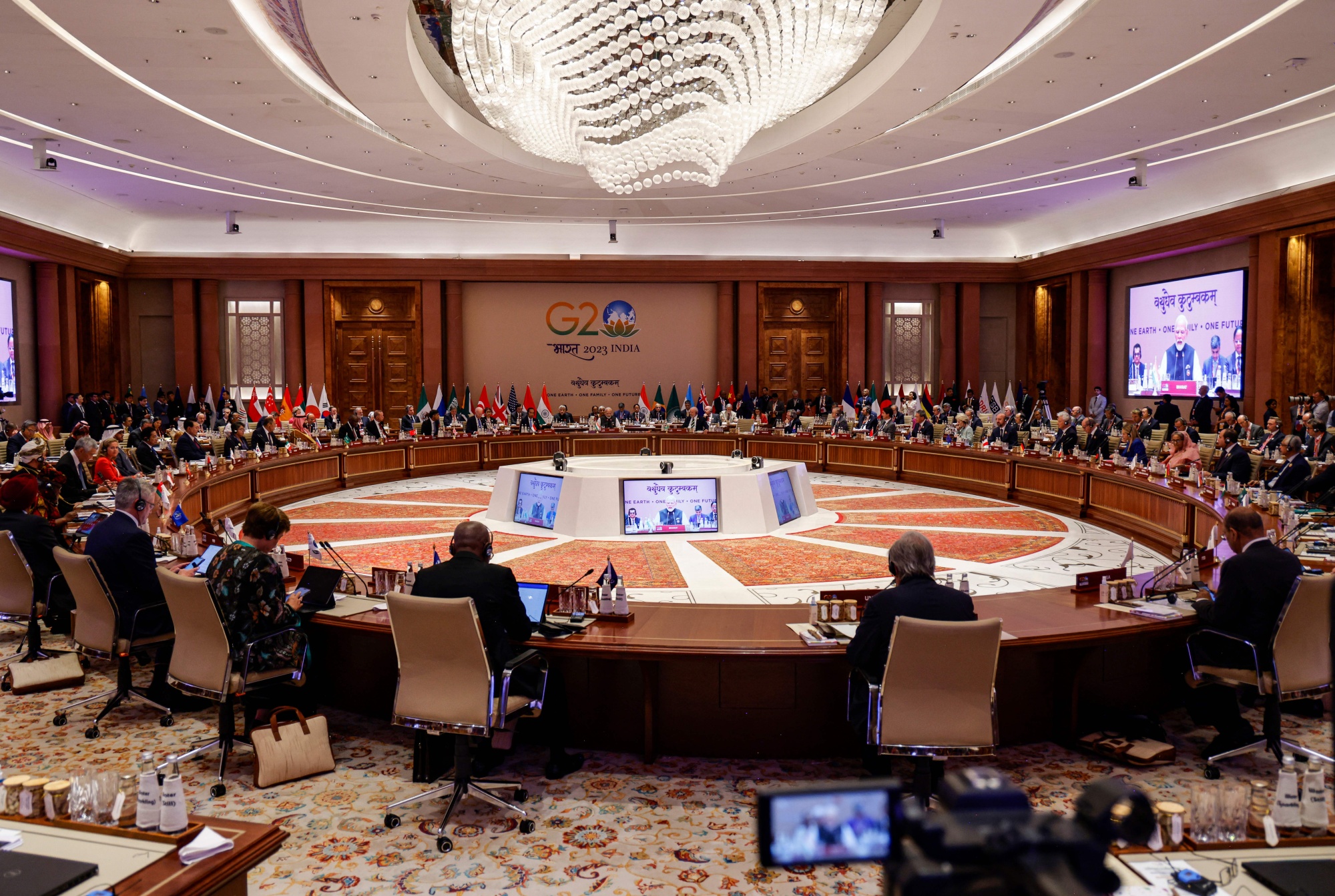 India G20: Leaders Approve Communique After War Wording Compromise ...