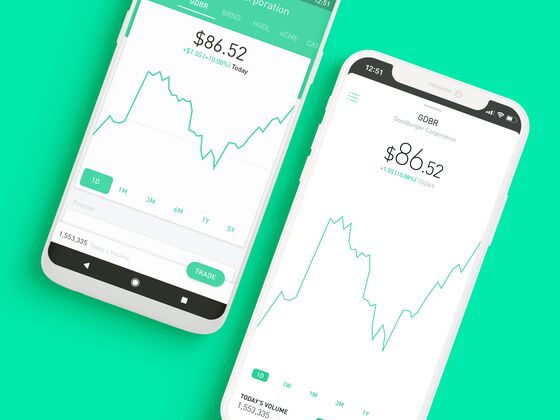 Robinhood’s New Traders Ignore Danger Signs to Bet on Stocks