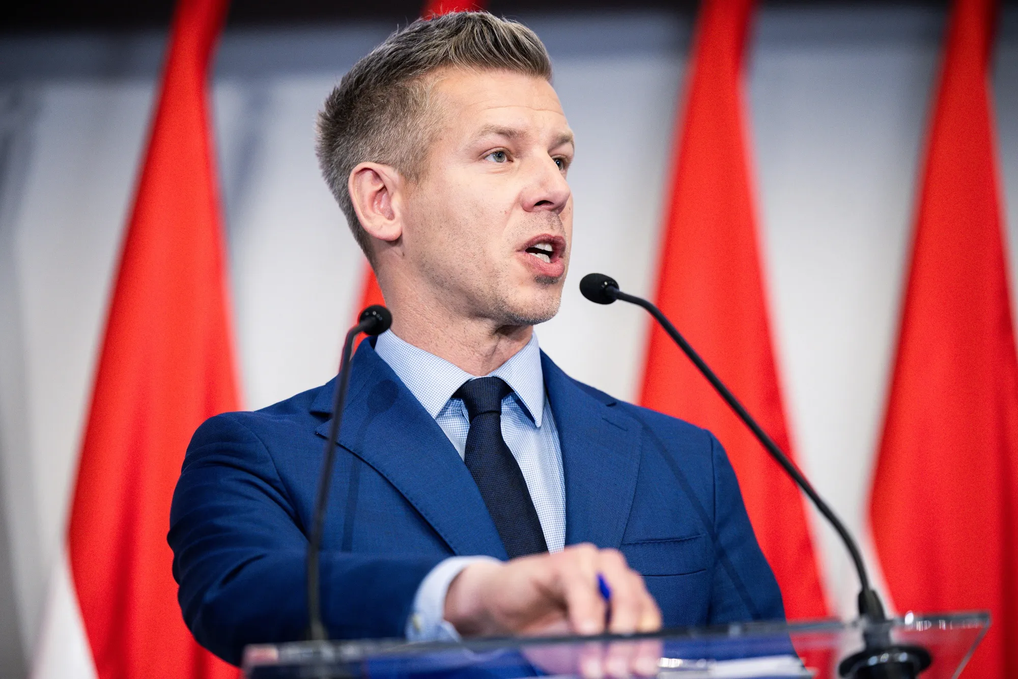 Peter Magyar on April 20.