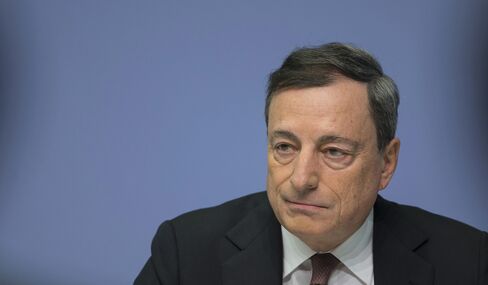 European Central Bank President Mario Draghi Announces Interest Rate Decision