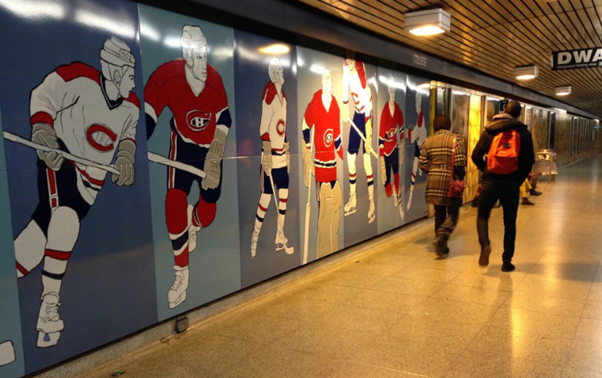 Maple Leafs ride Toronto transit to practice