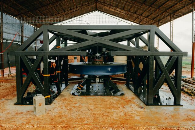 Eden Technologies' water desalination centrifuge.